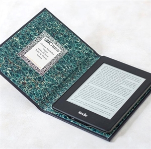 eBookReader Blå Neptune cover til ebogslæser åben